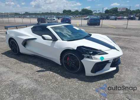 2021 Chevrolet Corvette Stingray Rwd 1Lt from USA, damaged, VIN 1G1YA2D45M5102209